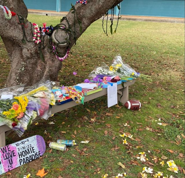 Student Memorial Suicide Eric Stinton