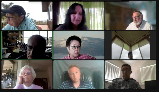 Hawaii State Elections Commission meeting April 1, 2022.
