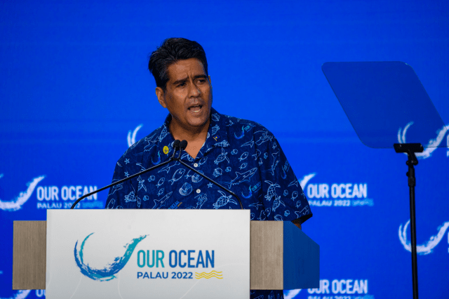 Palau President Surangel S. Whipps Our Ocean Conference Palau