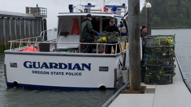 Oregon State Police boat illegal fishing ocean preserves conversation pickup