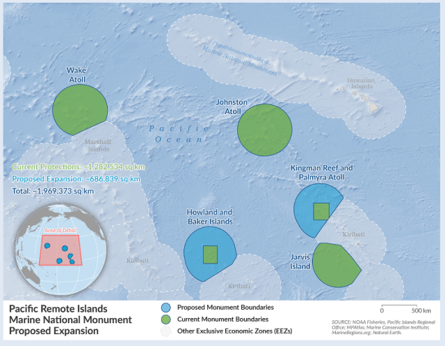 The Pacific Remote Islands Marine National Monument proposed expansion
