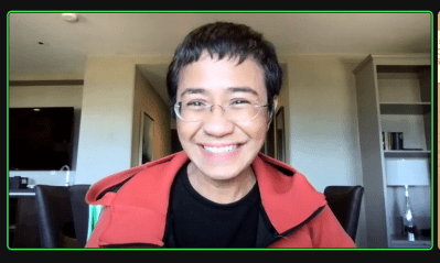 The Civil Beat Editorial Board Interview: Nobel Peace Prize Laureate Maria Ressa