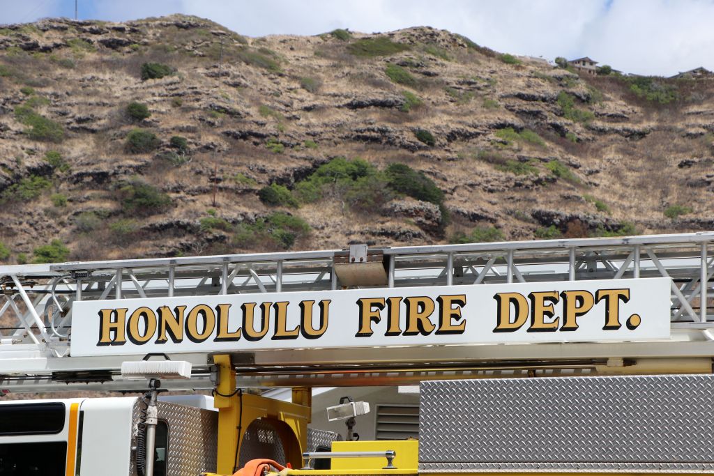 DLNR Wildfire Honolulu Fire Department