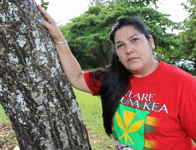 Shana Logan in Hilo.