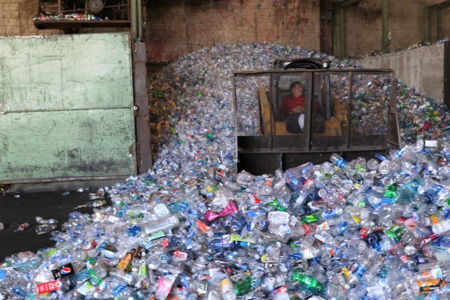 RRR Recycling Stock Plastic Bottles