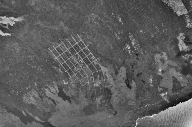 what the Royal Garden subdivision looked like on February 19, 1977