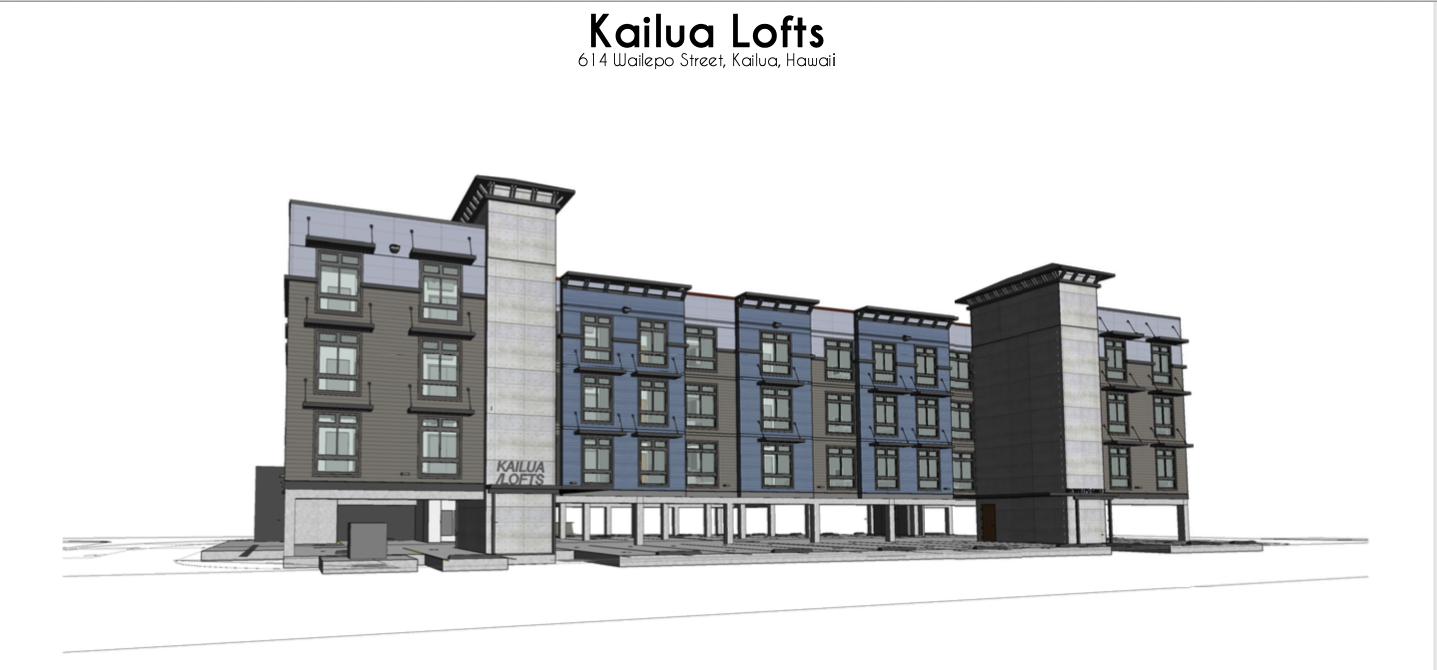 Kailua Lofts Rendering