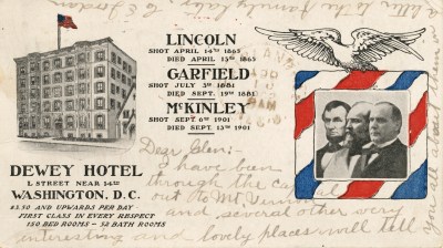 postcard from the Dewey Hotel