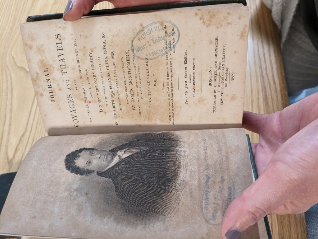 Books were donated to the library by Queen Emma. (Courtesy: Hawaii State Public Library System)