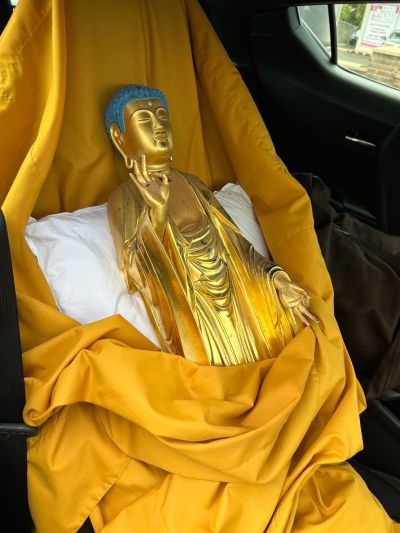 This Amira Buddha was saved from the Lahaina fire