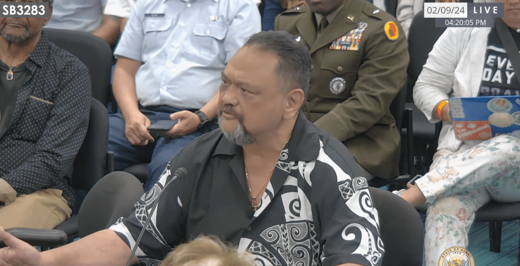 Mark Patterson, chairman of the Hawaii Correctional System Oversight Commission