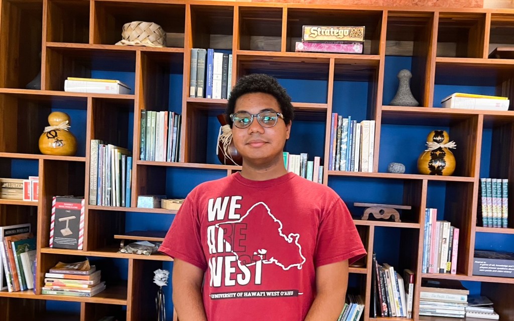 Matthew Kelekolio-Sumpter graduated from Campbell High School last summer and participated in P-20's Summer Advising Program. He now attends UH West Oahu.