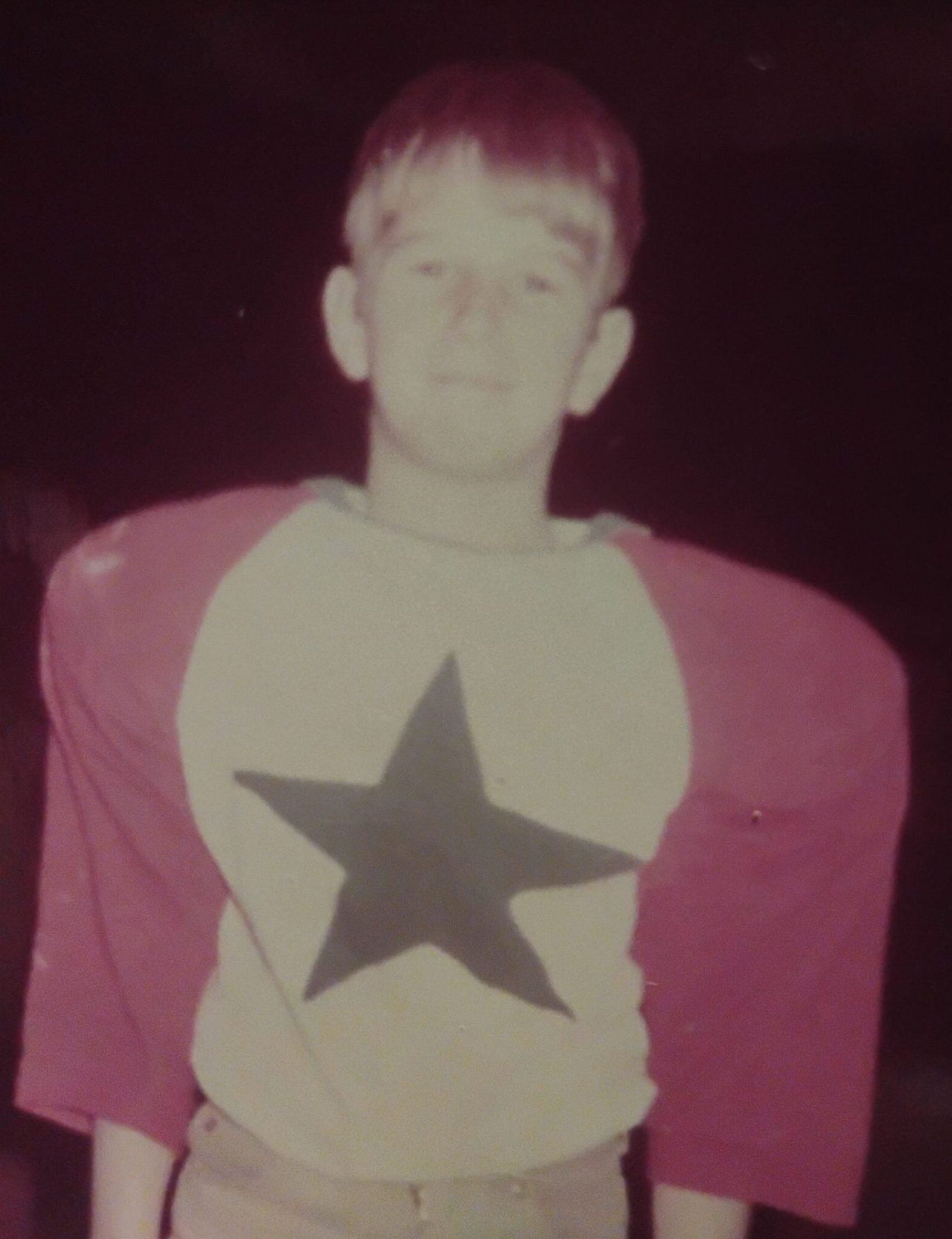 Rex Cole as a kid