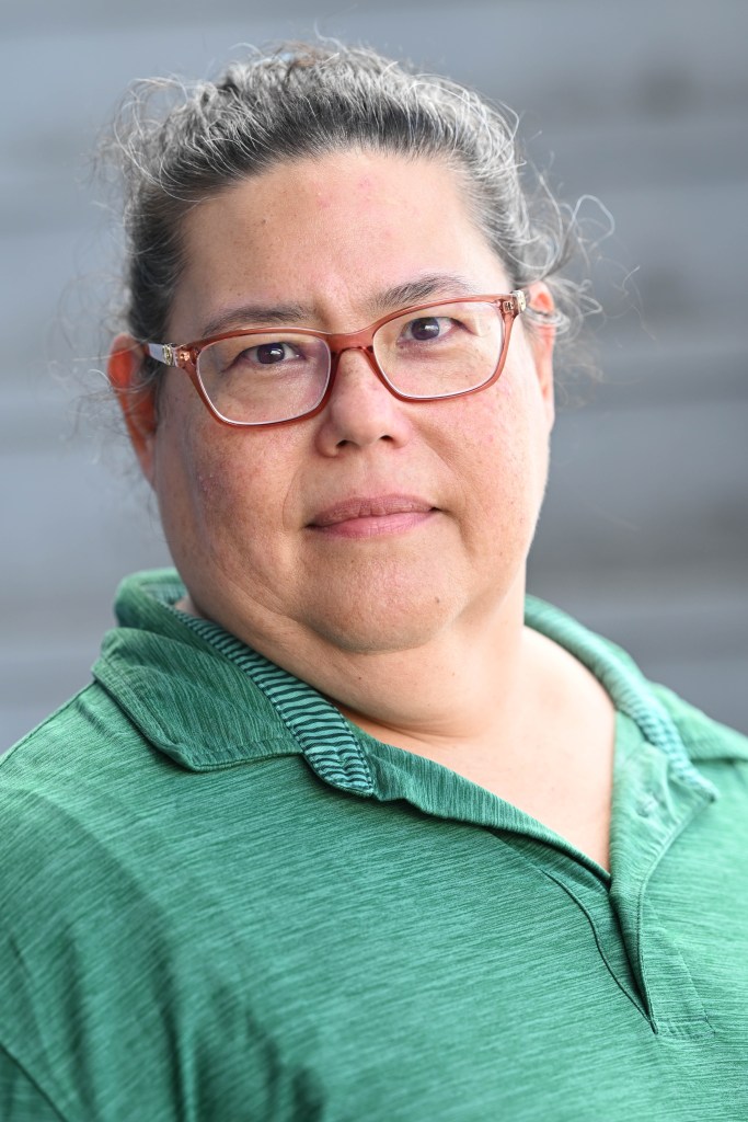 Kim Kehrwieder  in Honolulu, HI,  Friday,  October 31. 2025.  (Civil Beat photo Ronen Zilberman)