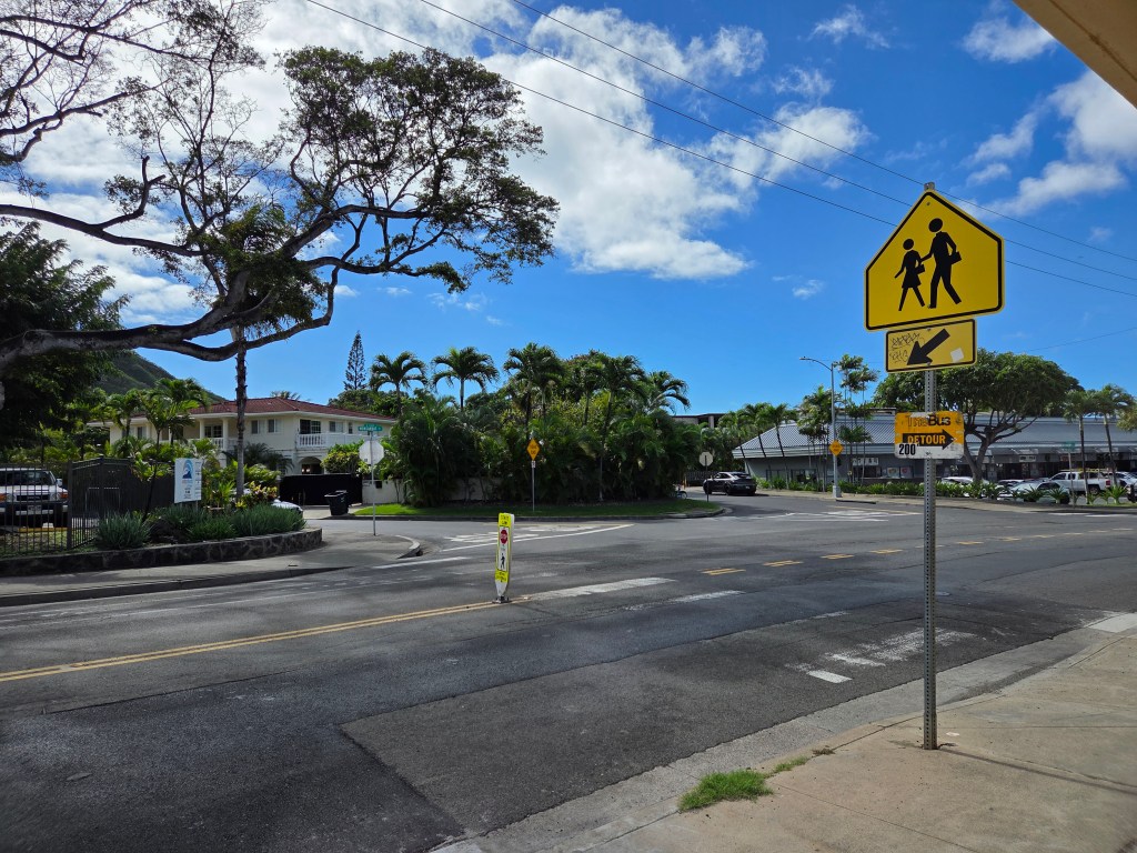 Fix it crosswalk Monsarrat Avenue
