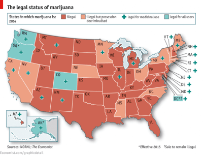 Pot Luck: Mapping America’s Marijuana Muddle