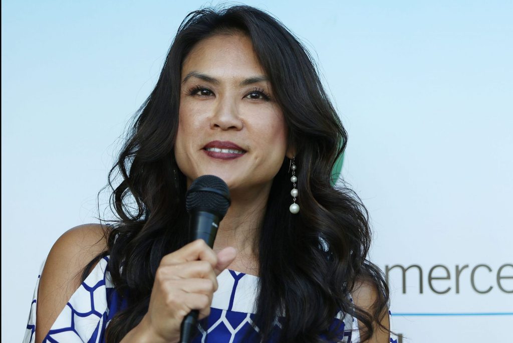 Chamber of Commerce Hawaii President CEO Sherry Menor-McNamara during launch of Hawaii on the Hill held at the Woodrow Wilson House, Washington DC. 7 june 2016.