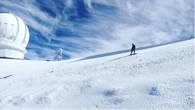 Rare Thundersnow Hits Hawaii’s Tallest Volcano