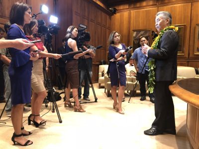 Chad Blair: Media Isn’t Ready To Let Ige Put Missile Alert Behind Him