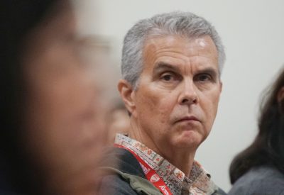 Keith Ridley during hearing with Chair Rep Mizuno on unlicensed care homes.