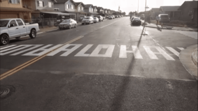 City Has No Aloha For A Waianae School Crosswalk