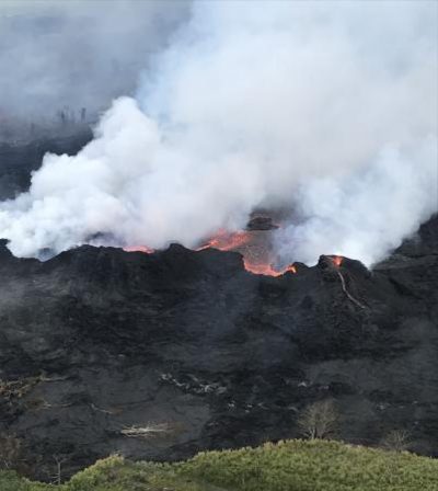 Some Residents Ordered To Flee Fast-Moving Lava
