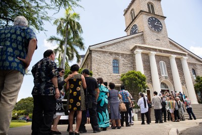 SLIDESHOW: Hawaii Bids A Final Aloha To Sen. Daniel Akaka