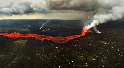 Kilauea Unleashes More Small Blasts, Snaking Lava