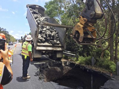 Road Damage From Earthquakes Is Latest Volcano Peril