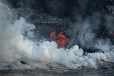 Lava That Destroys On Land Spurs New Life At Sea