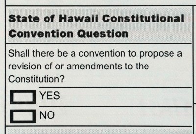 Civil Beat Poll: Voters Like The Idea Of A ConCon, They’re Just Not Going To Vote For It