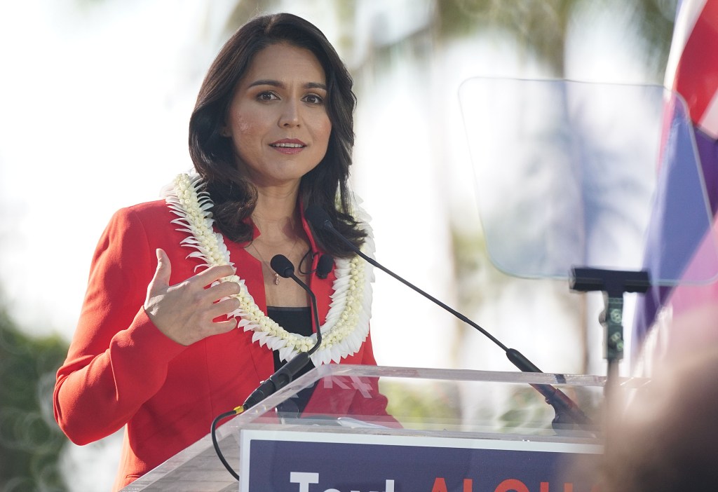Congresswoman Tulsi Gabbard announces her run for president.