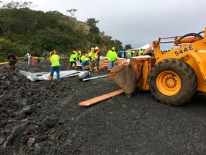 2 Arrested As State Demolishes Structure Built By TMT Opponents On Mauna Kea