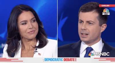 Presidential Debate Puts Gabbard At Odds With Harris, Buttigieg