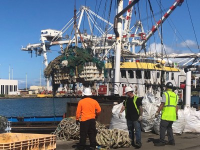 This Ship Snagged 206,000 Pounds Of Trash From Ocean