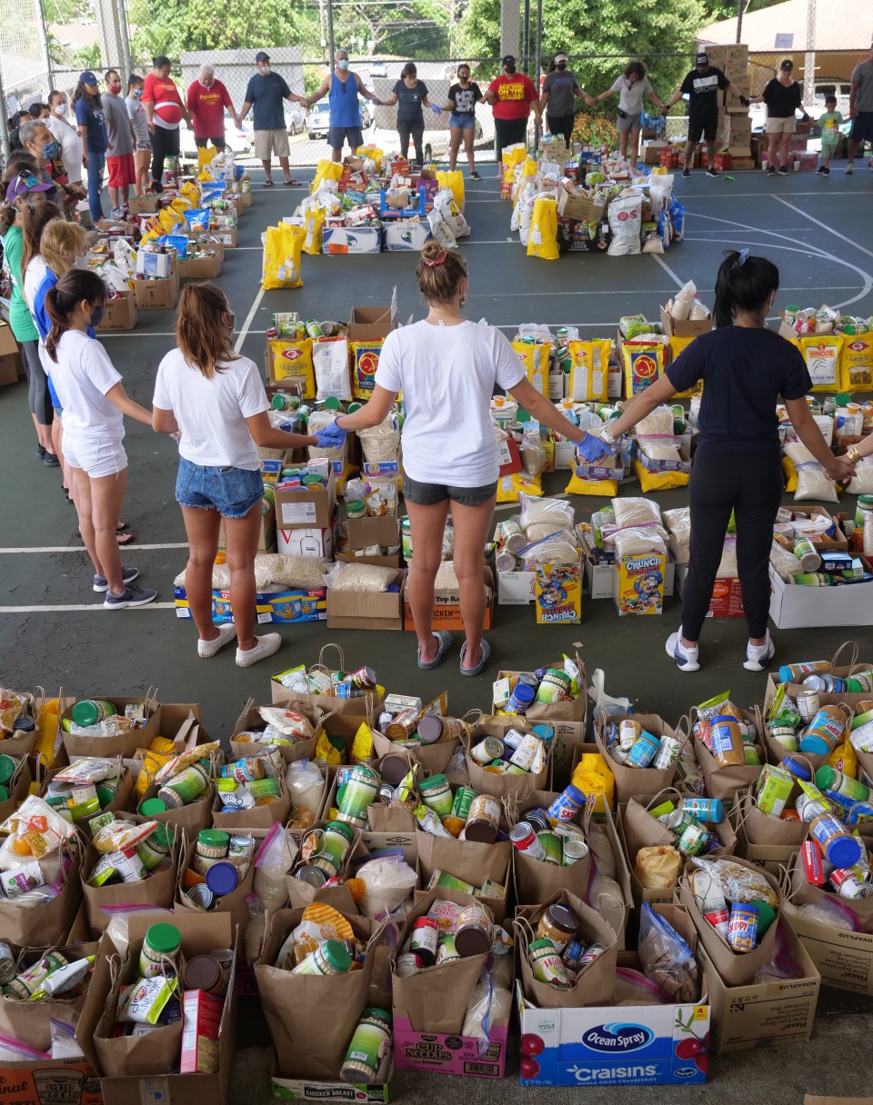 Members of Oahu-based canoe clubs joined together to help distribute food to families in the Papakolea Hawaiian Homestead neighborhood recently. It will take all of working together to find solutions that fit everyone to move Hawaii forward.