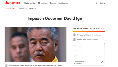 Chad Blair: Can David Ige Be Impeached?