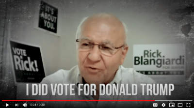 Blangiardi = Trump, Amemiya = Values
