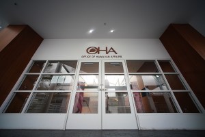 OHA Office of Hawaiian Affairs.