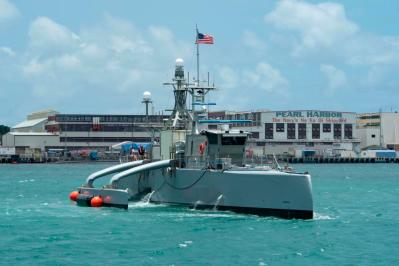 Navy Expedites Waterborne Drones To Close Gap With China