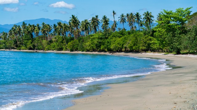 The waters off the coast of northwestern Guadalcanal is peppered with shipwrecks from WWII.