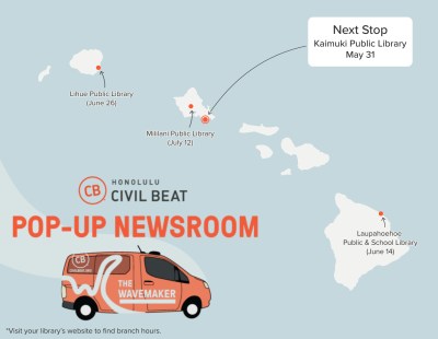 The Next Stop For Civil Beat’s Pop-Up Newsroom Is Kaimuki
