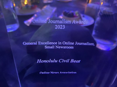 Civil Beat Wins National Award For Excellence