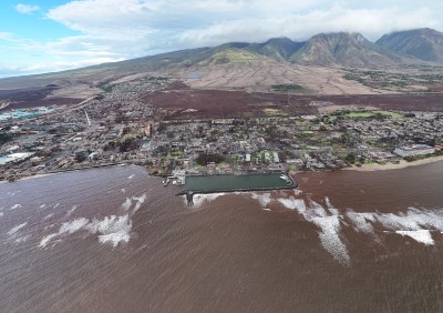 Heavy Rain Washed Fire-Related Contaminants Into The Ocean Off Lahaina. How Bad Is It?