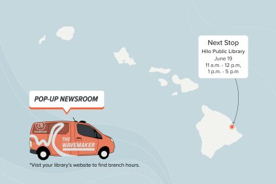 Civil Beat’s Next Pop-Up Newsroom Will Be In Hilo On Wednesday
