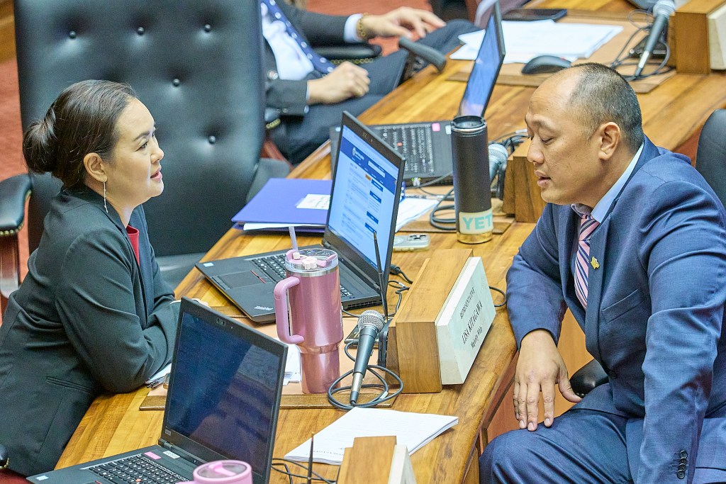 House of Representatives Action during the First Day of the First Crossover of 2025.(David Croxford/Civil Beat/2025)