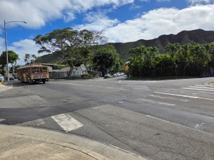 Pair Of Faded Crosswalks Near Diamond Head Present A Pair Of Safety Hazards