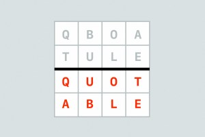 Quotable: National Newspaper Slogan